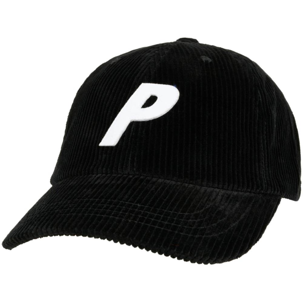Corduroy P 6-panel Black