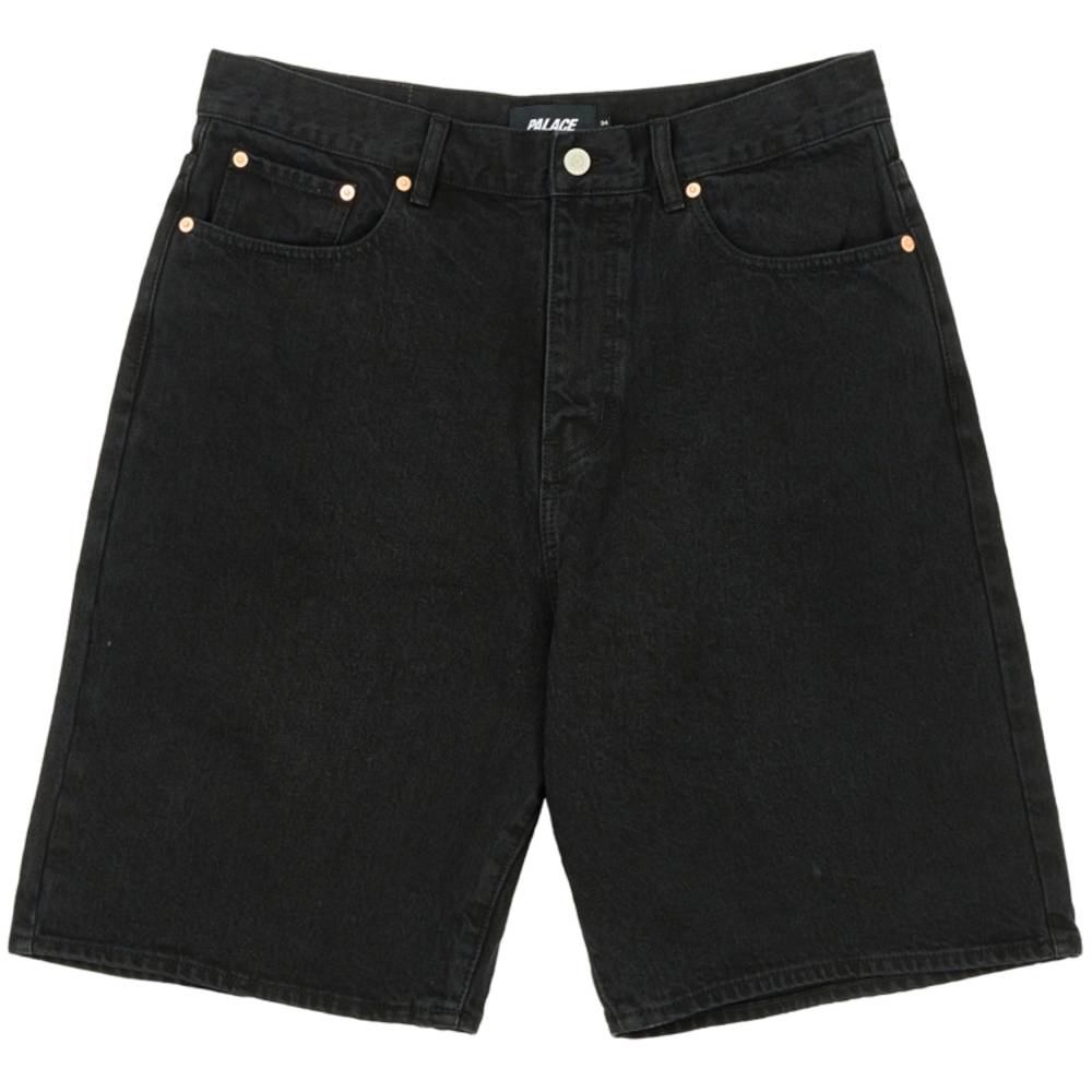 Jean Short Black Wash