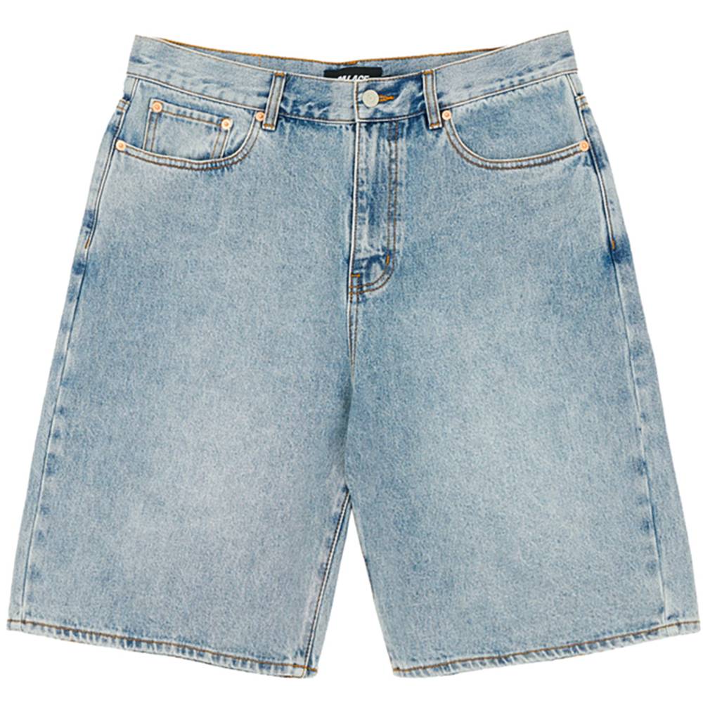 Jean Short Light Stone Wash