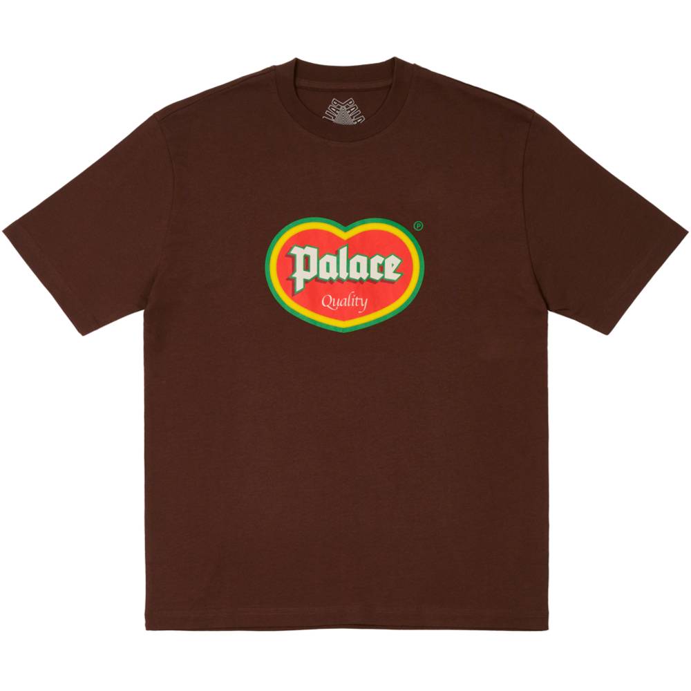 Palace Quality T-shirt Nice Brown