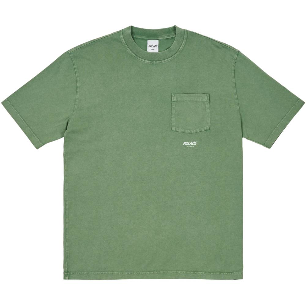 Pigment Pocket T-shirt Green