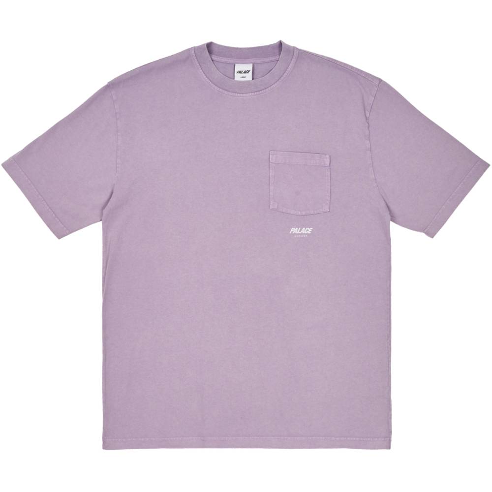 Pigment Pocket T-shirt Purple