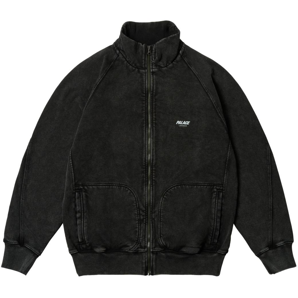 Pigment Wash Palace London Zip Funnel Black