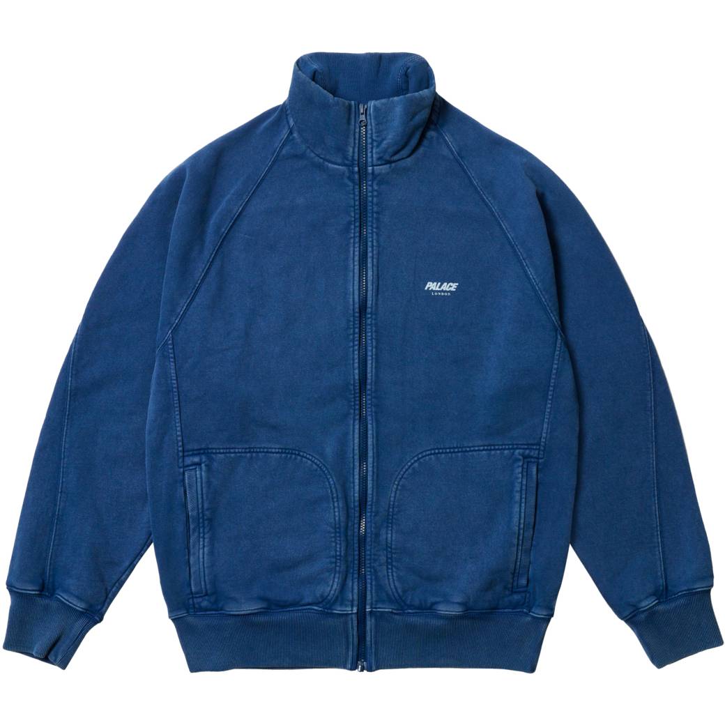 Pigment Wash Palace London Zip Funnel Navy