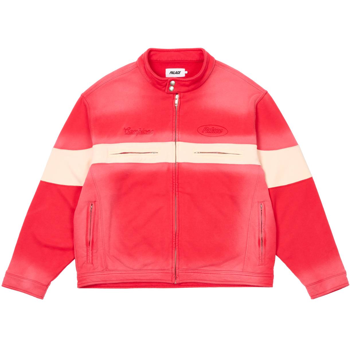 Washed Moto Jacket Truest Red