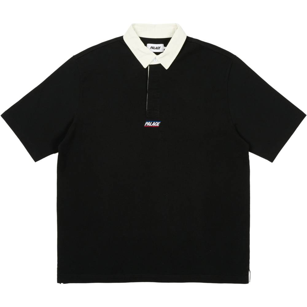 Wide Rugby Polo Black