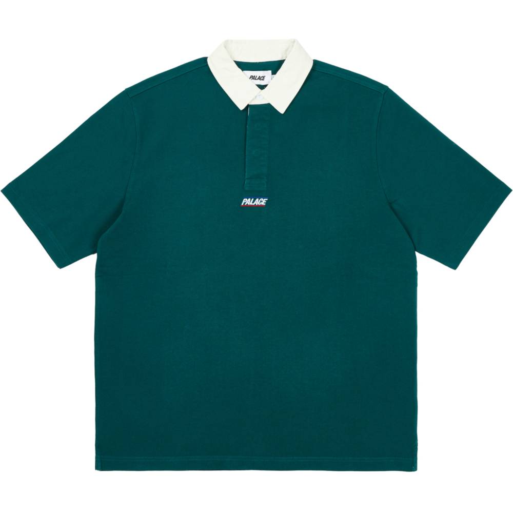 Wide Rugby Polo Green
