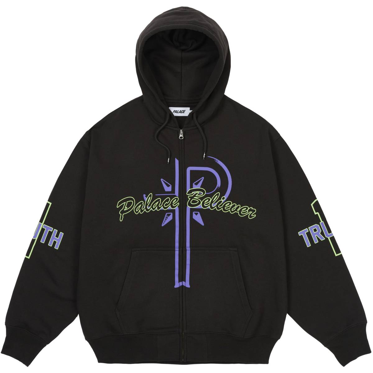 Believer Zip Hood Black