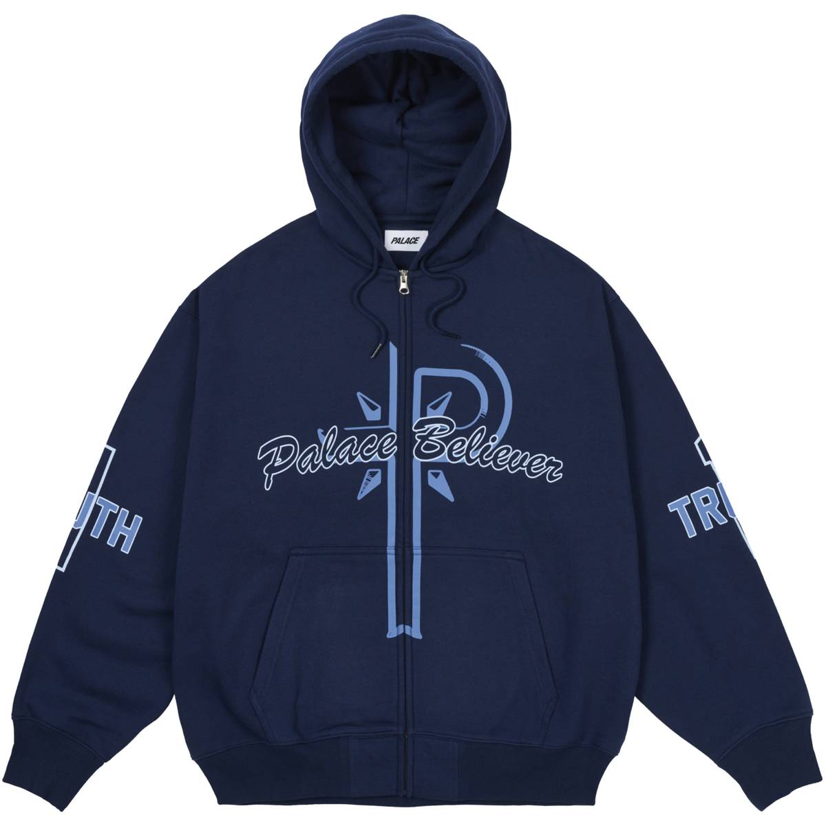 Believer Zip Hood Navy