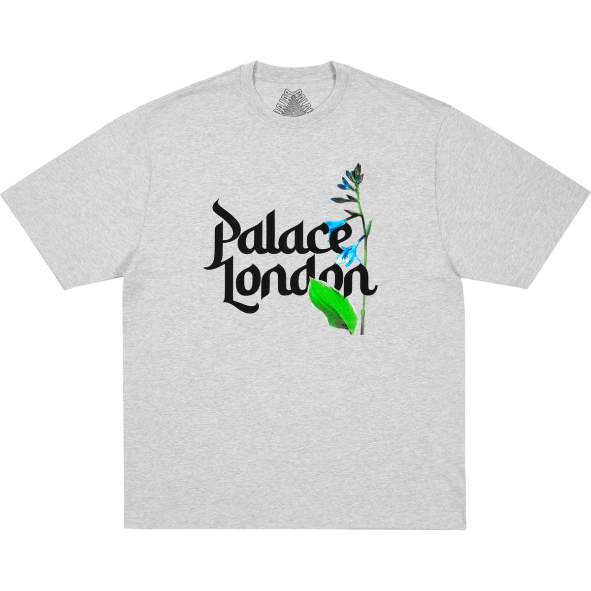Flower Type T-shirt Grey Marl