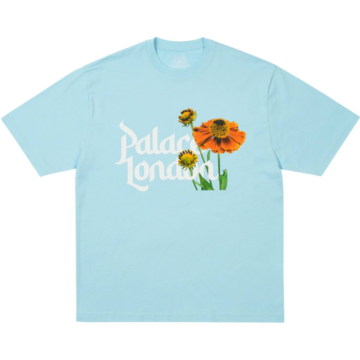Flower Type T-shirt Skyline Blue