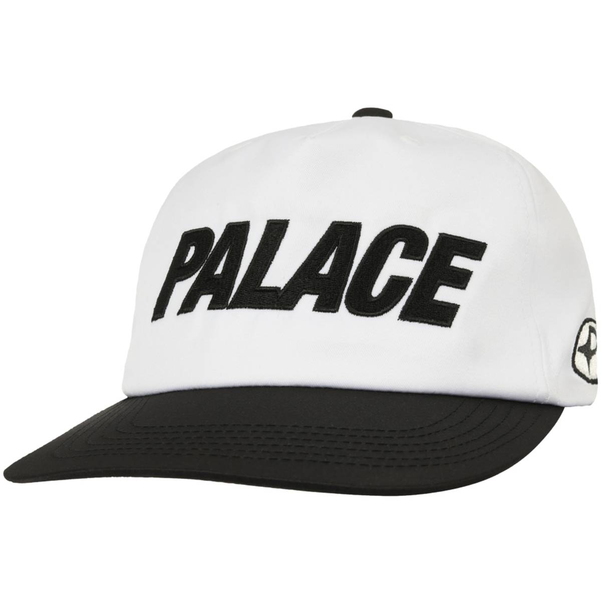 Font Snapback 5-panel White / Black
