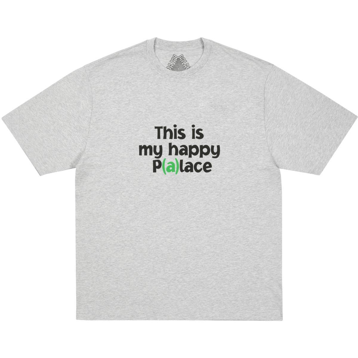 Happy Palace T-shirt Grey Marl