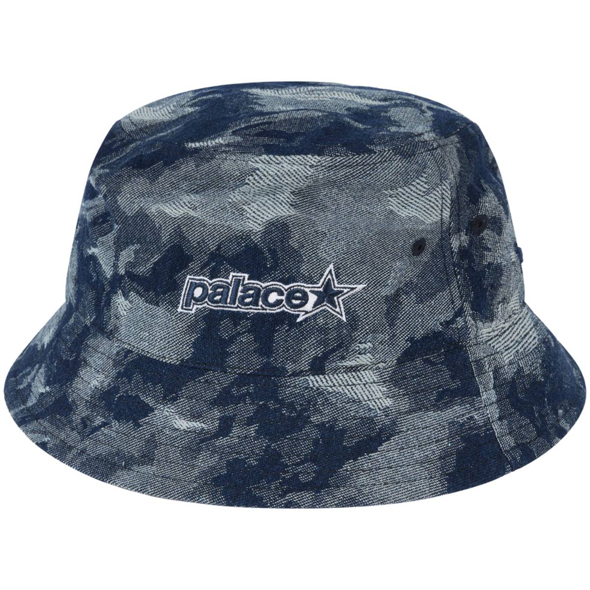 P Star Bucket Hat Stonewash Denim