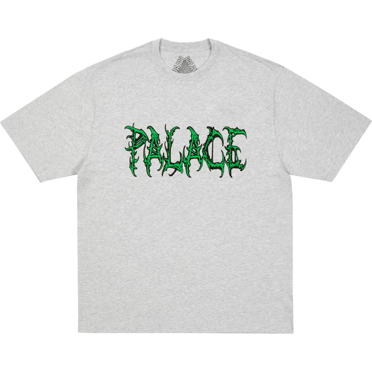 Spaced T-shirt Grey Marl
