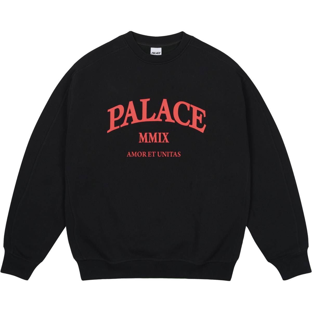 Unitas Oversized Crew Black