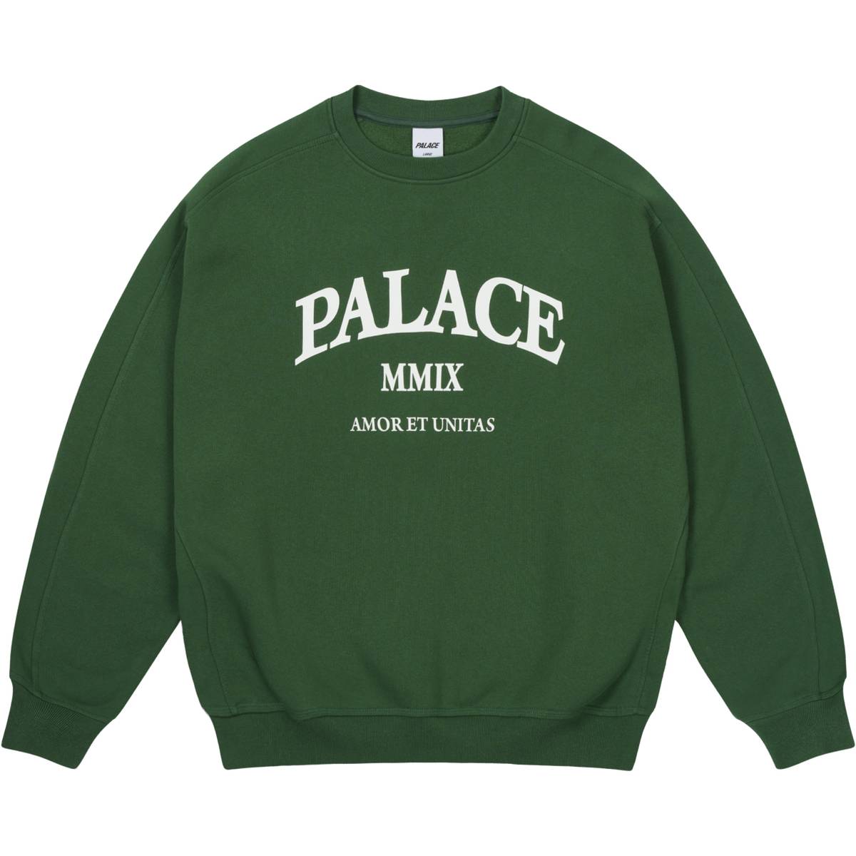 Unitas Oversized Crew Racey Green