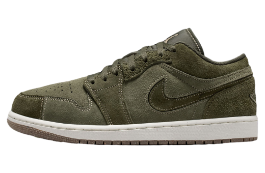 Air Jordan 1 Low Cargo Khaki / White