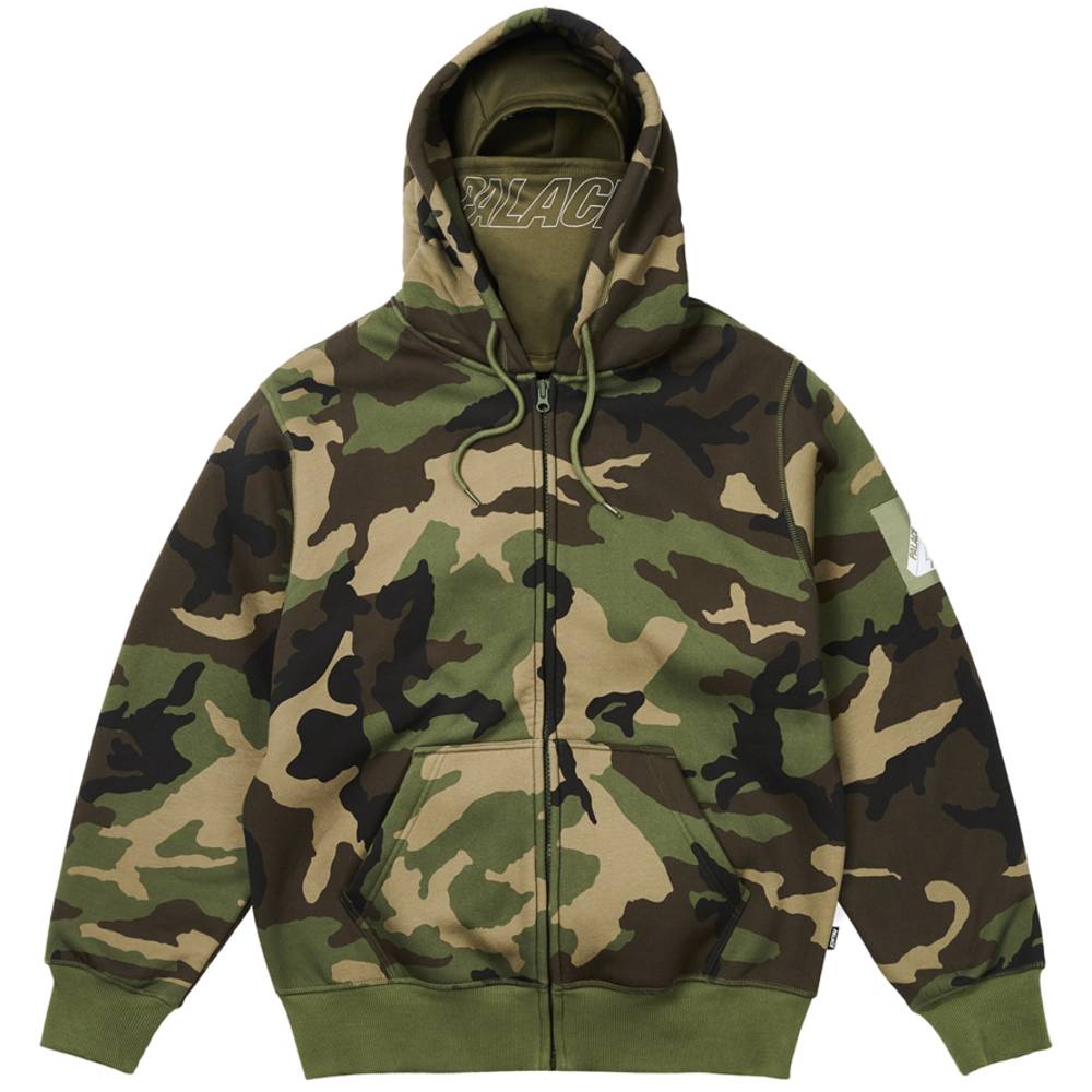 Facemask Thermal Hood Camo