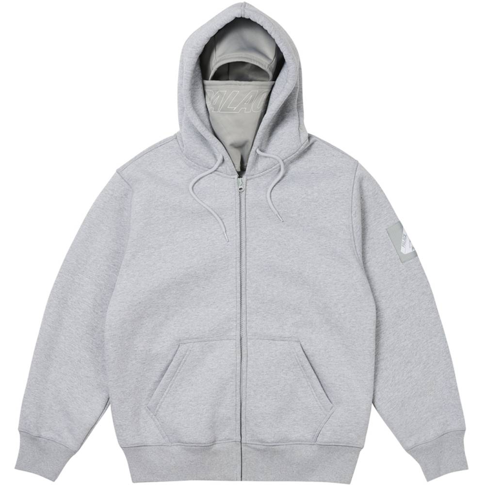 Facemask Thermal Hood Grey Marl