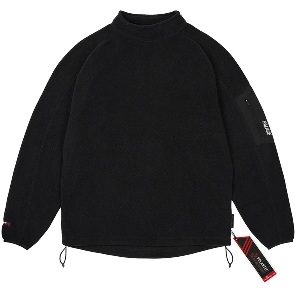 Polartec Mock Neck Black