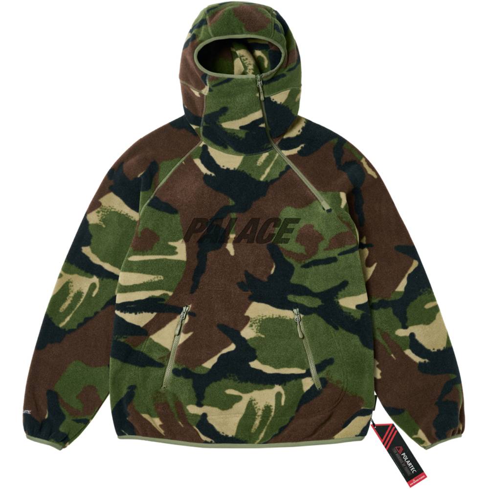 Polartec Ninja Hood Woodland Dpm