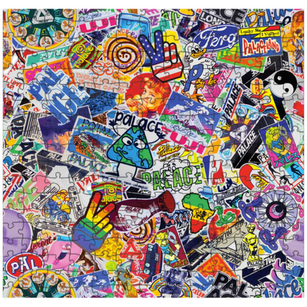 Sticker Pack Jigsaw Blue