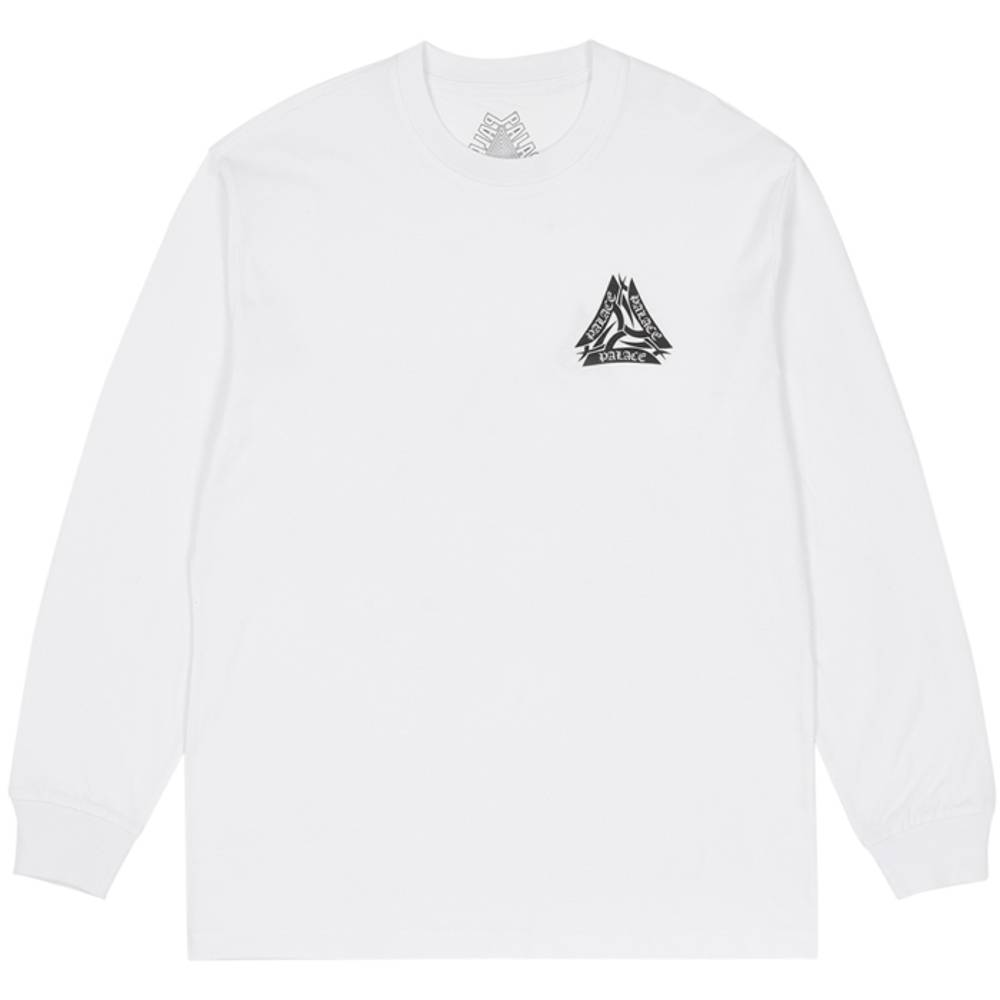 Tribal Tri Longsleeve White