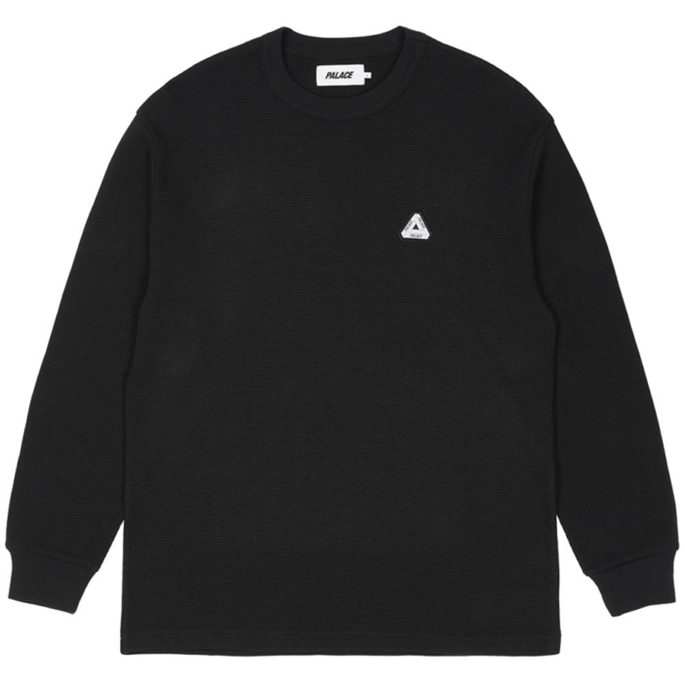 Waffle Longsleeve Black