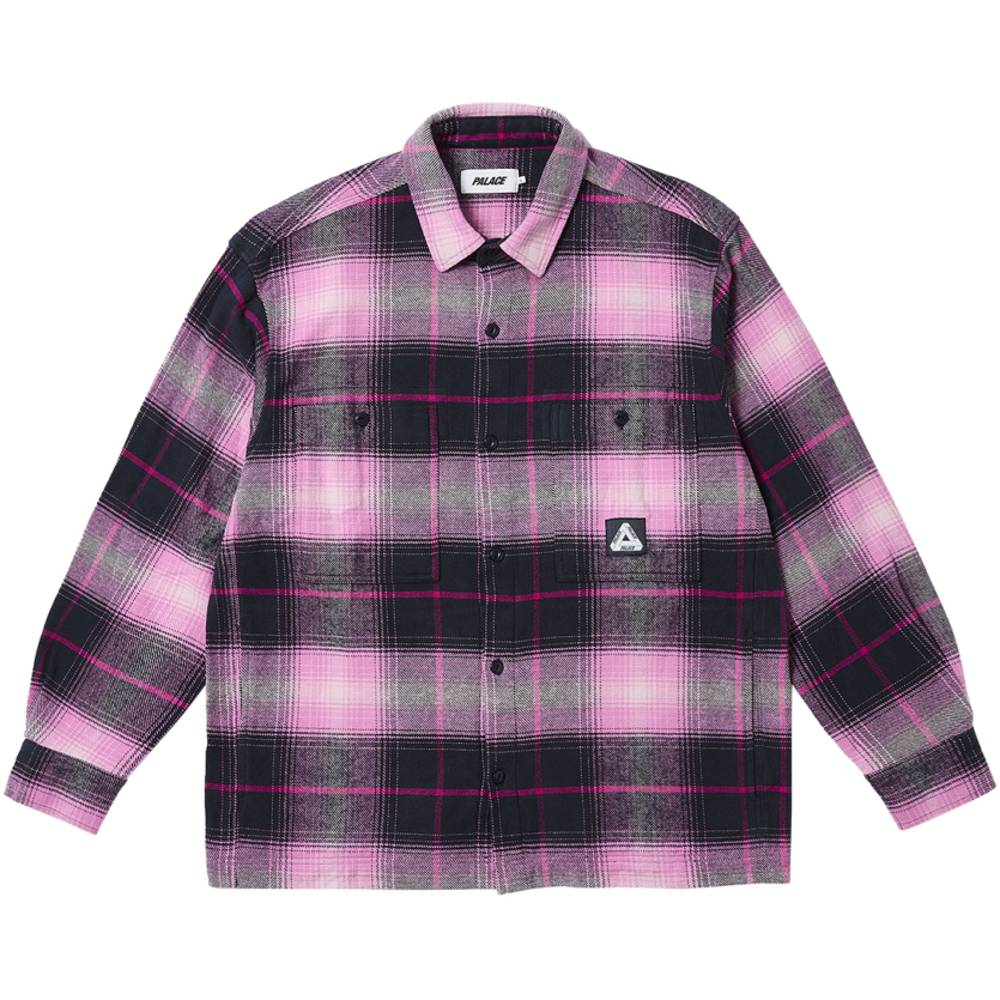 Work Shirt Navy / Pink