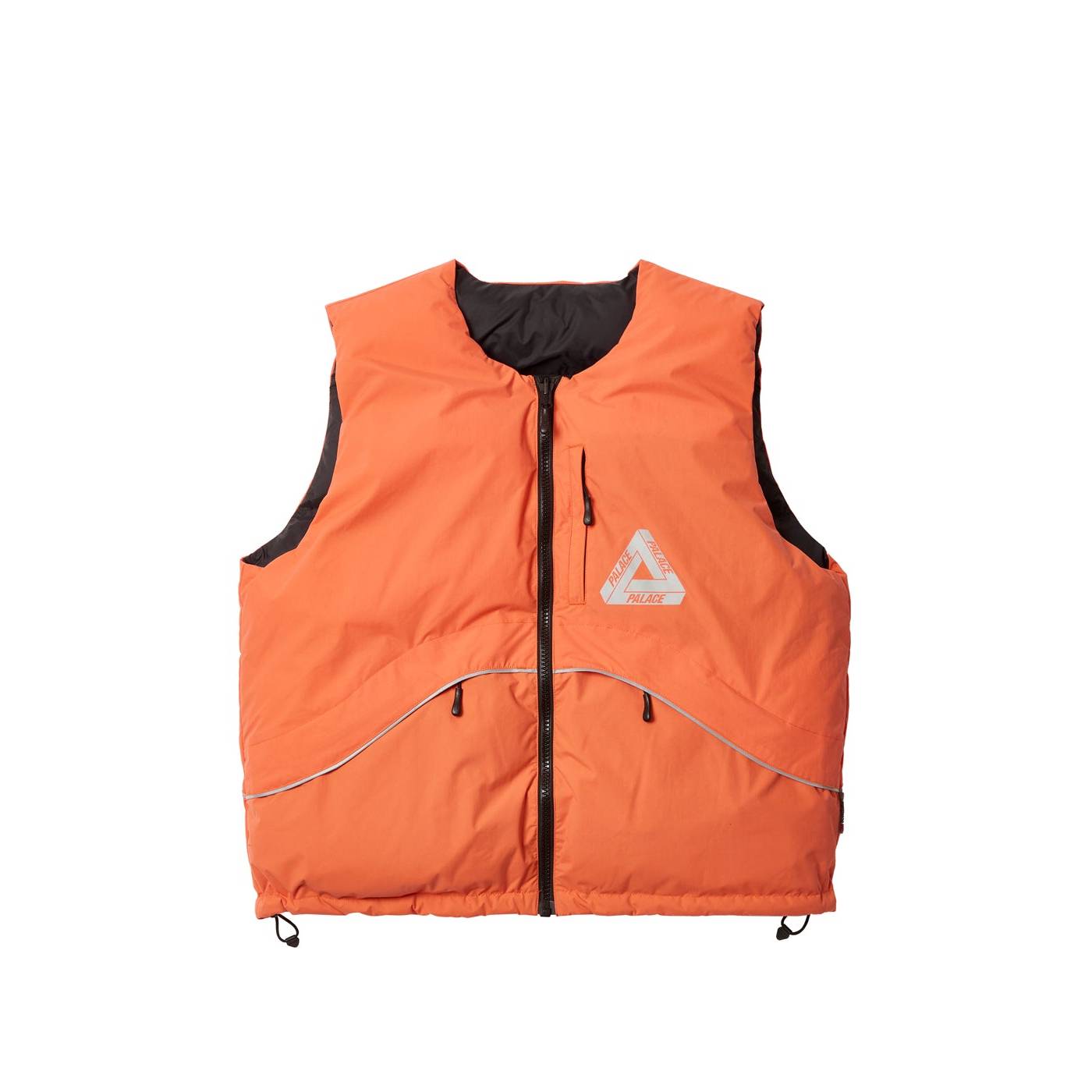 P-tech Reversible Puffa Vest Orange