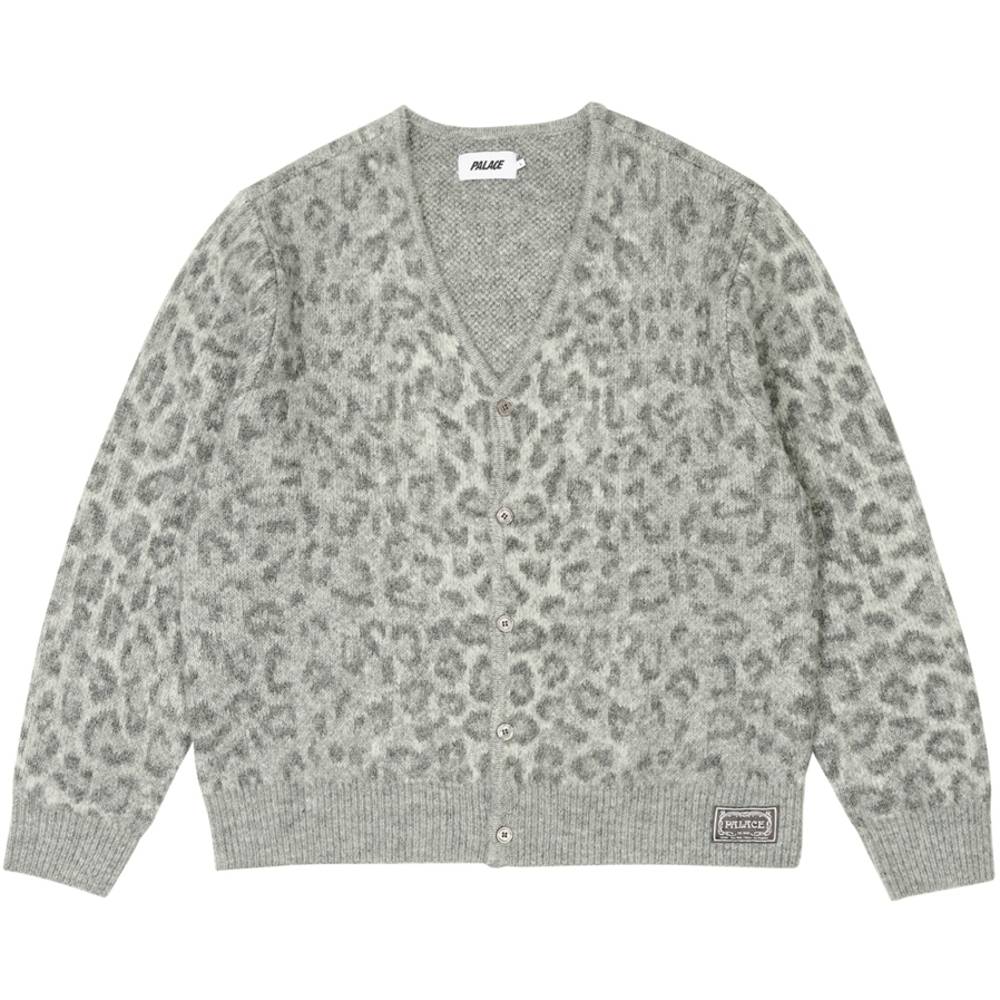 Chill Cardigan Snow Leopard