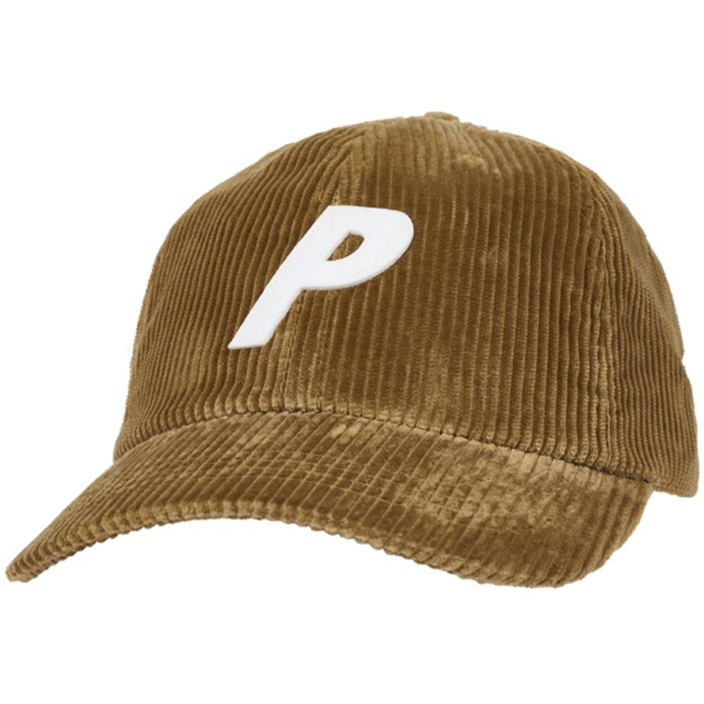 Corduroy P 6-panel Tan