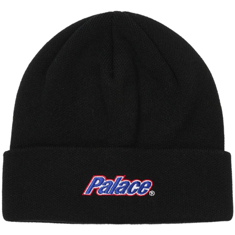 Lowercase Cuff Beanie Black