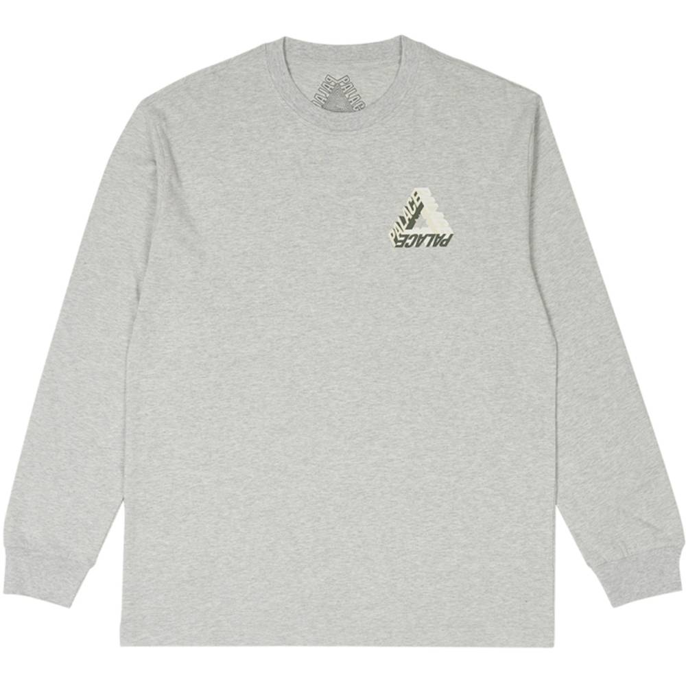 P-3d Longsleeve Grey Marl