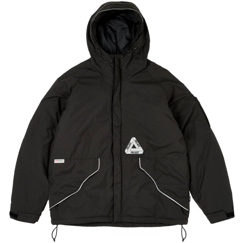 P-tech Hooded Jacket Black