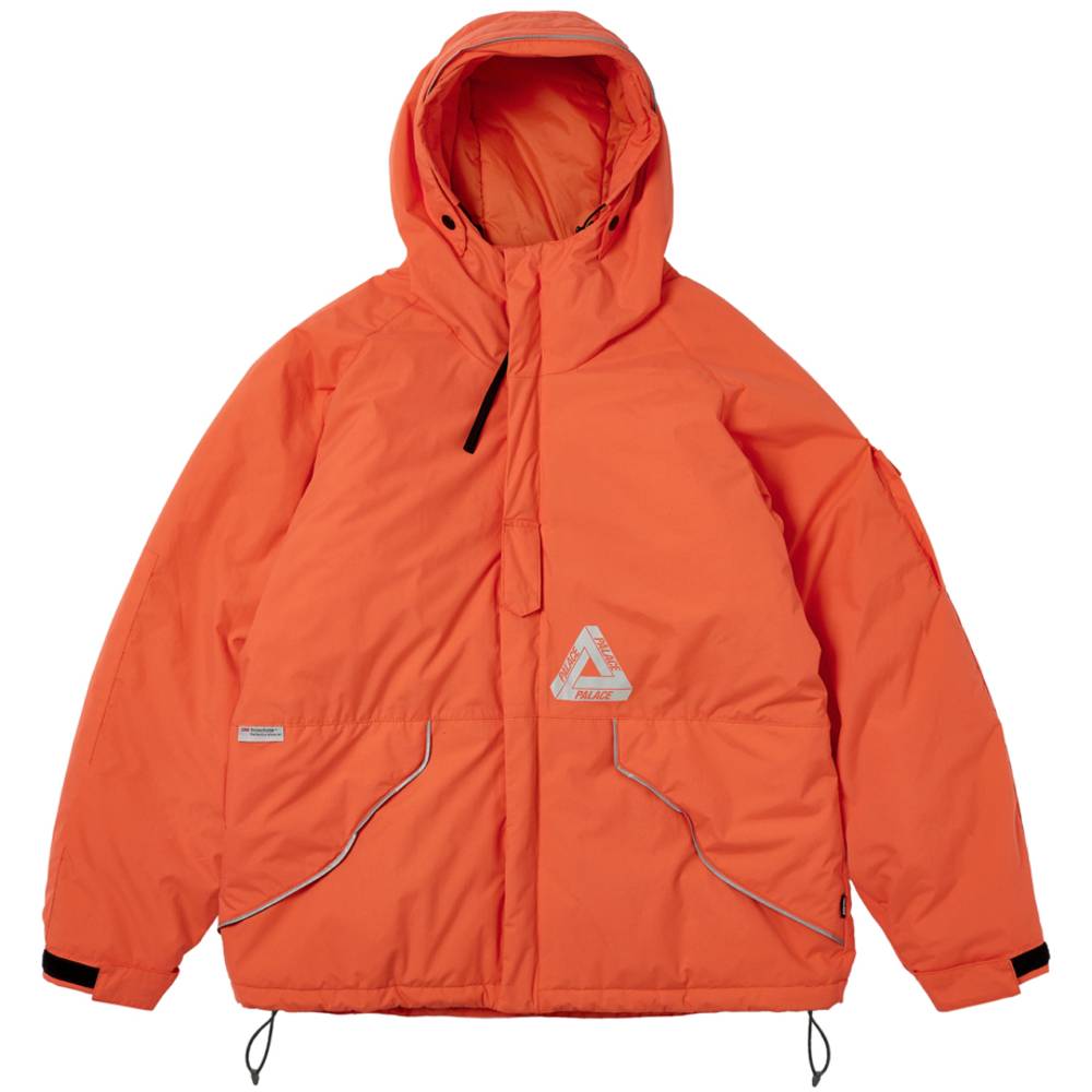 P-tech Hooded Jacket Orange
