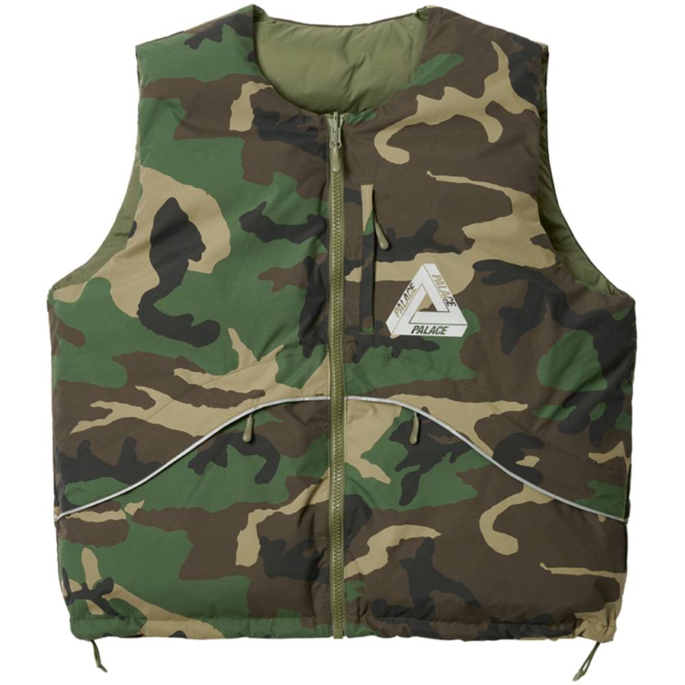 P-tech Reversible Puffa Vest Camo