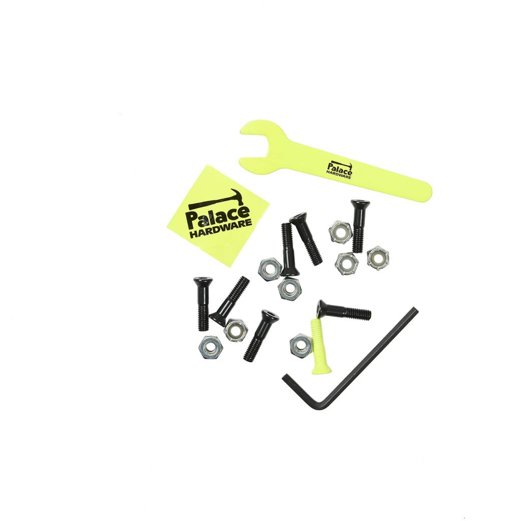 Palace Hardware Allen Bolts Safety Yellow / Black