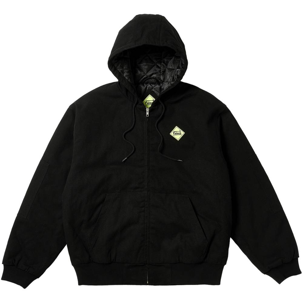 Palace Hardware Hooded Workwear Jacket Black