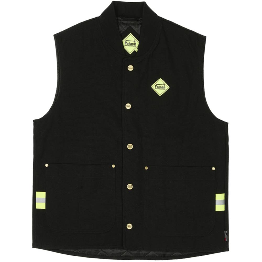 Palace Hardware Vest Black