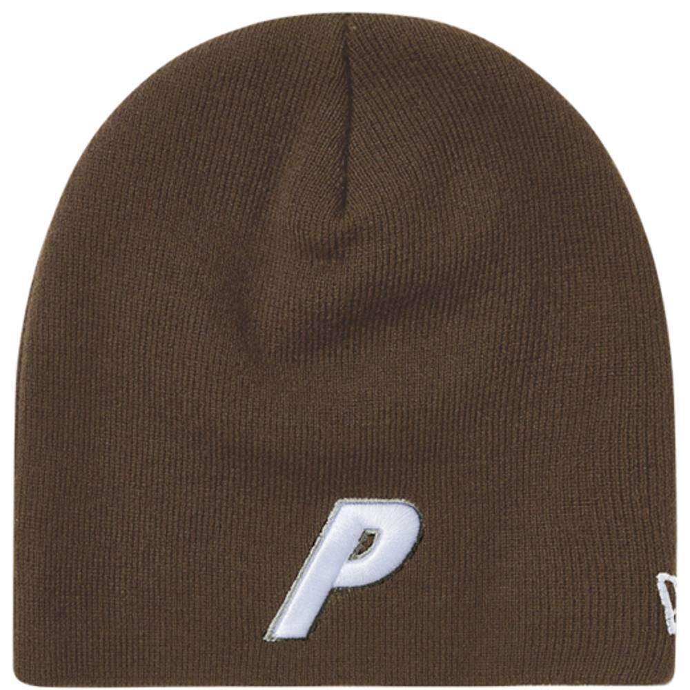 Palace New Era Nein Cuff Beanie Brown