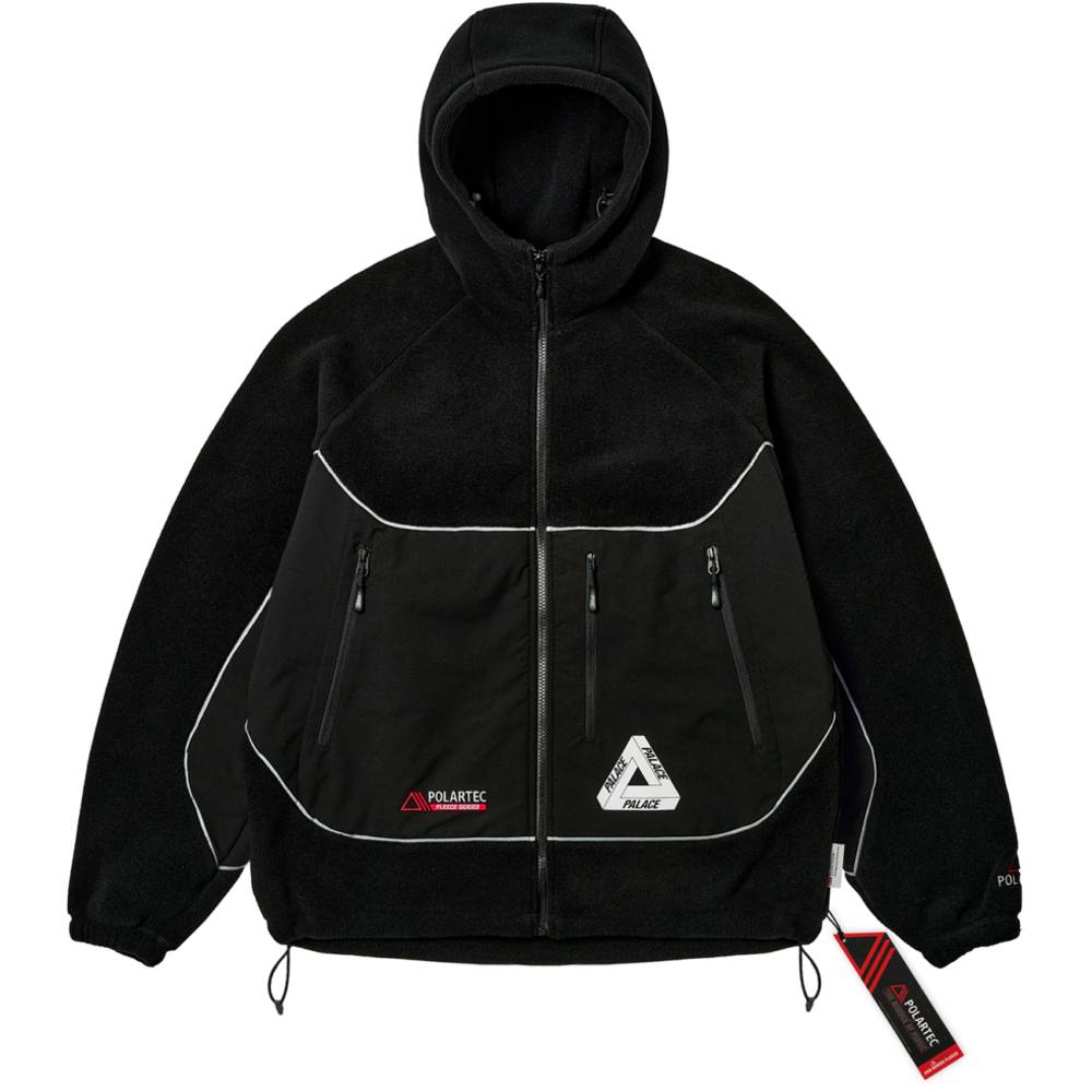Polartec 3m Hooded Jacket Black
