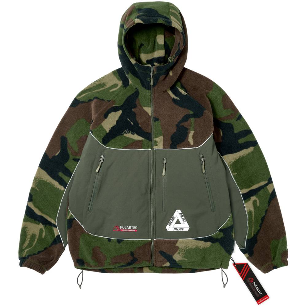 Polartec 3m Hooded Jacket Woodland Camo