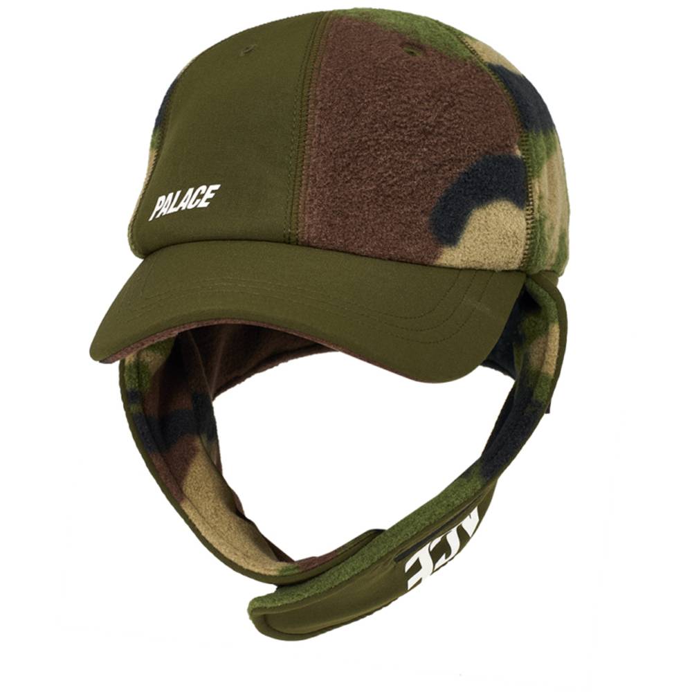Polartec Warmdome Earflap 5-panel Woodland Camo