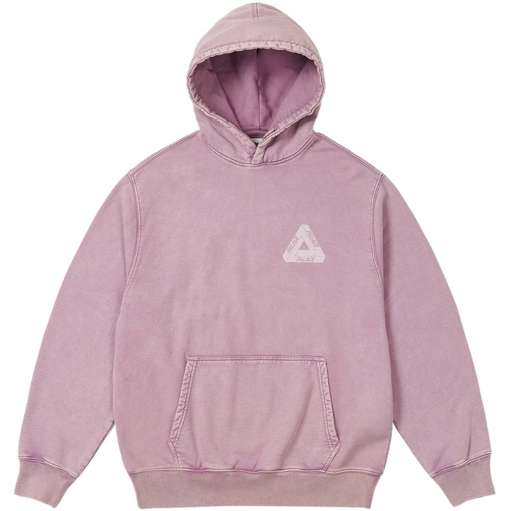 Washed Out Tri-ferg Hood Pink