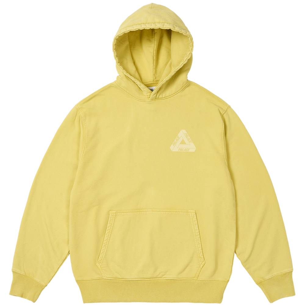 Washed Out Tri-ferg Hood Yellow