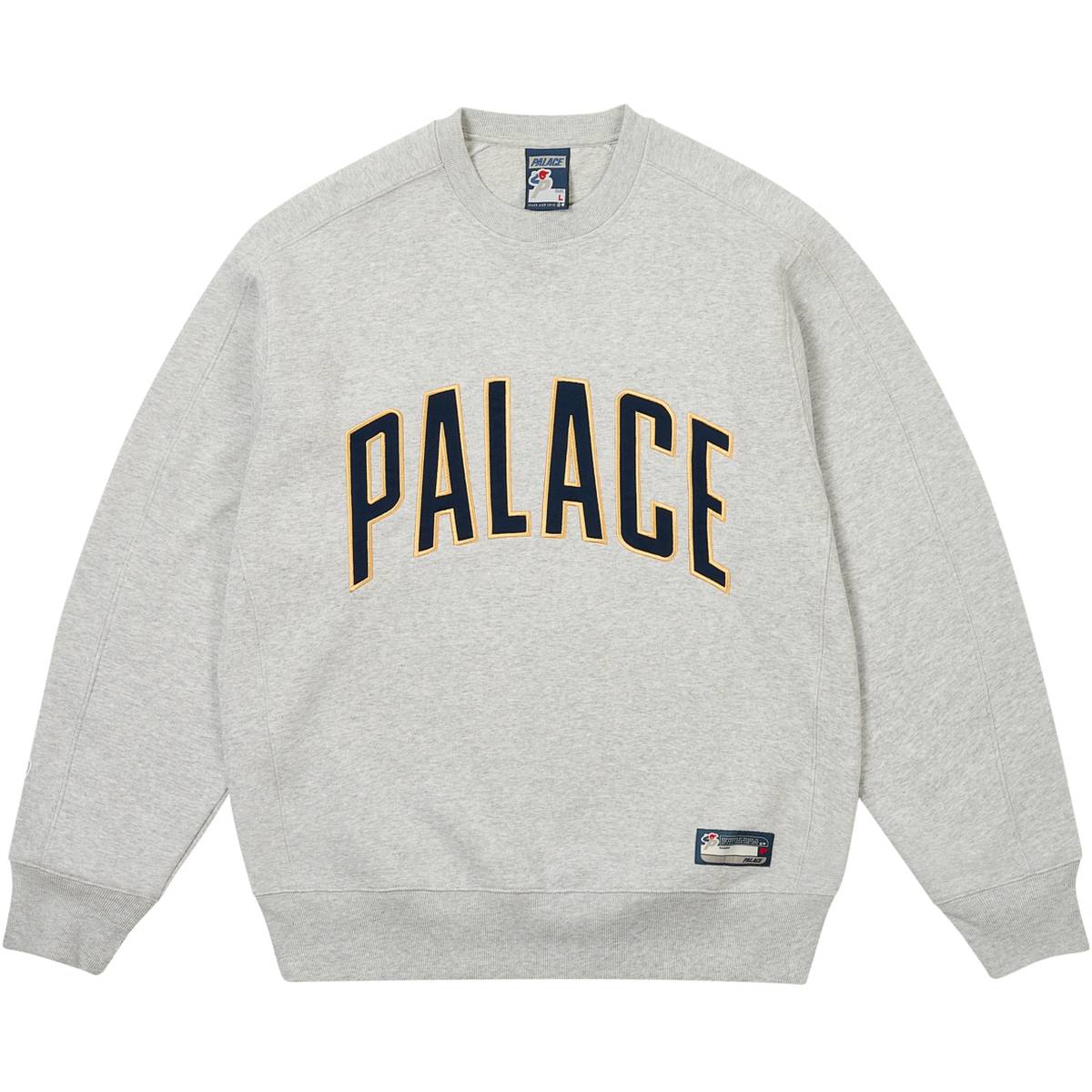 Athletic Crew Grey Marl