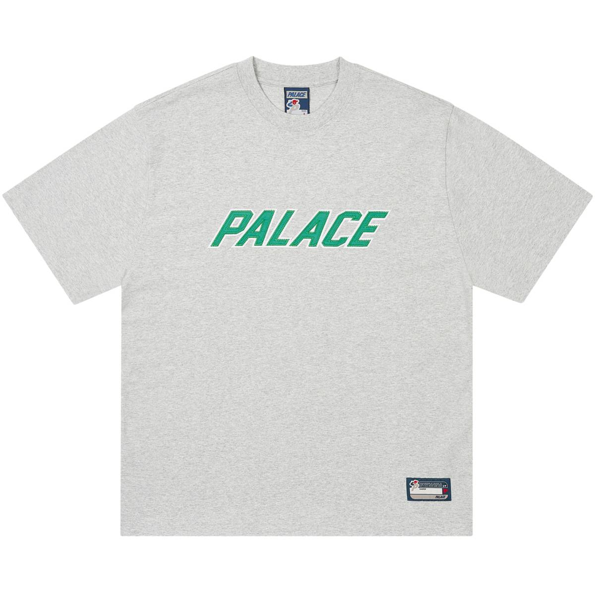 Athletic Logo T-shirt Grey Marl