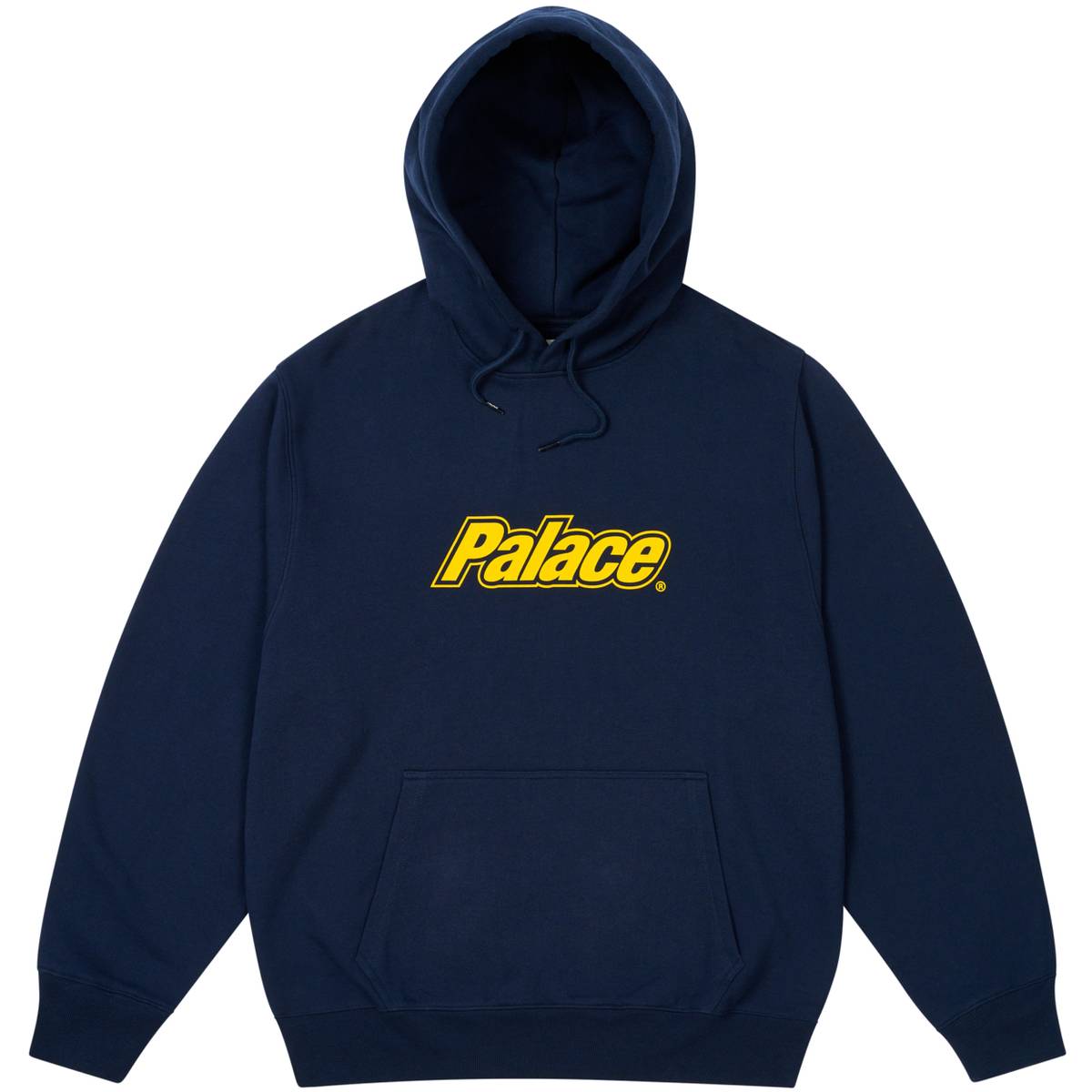 Border Logo Hood Navy
